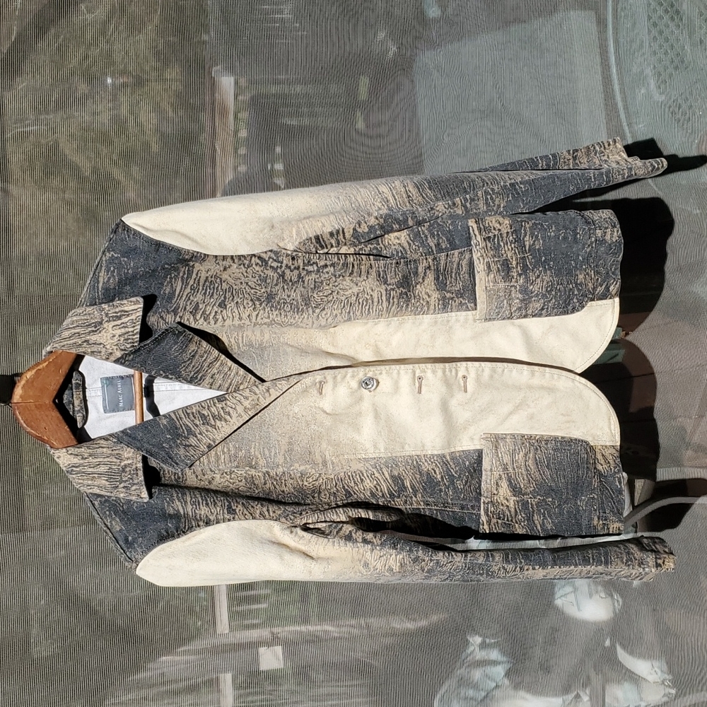 Stretch Denim Blazer Jacket Sz 40 Marc Aurel of Austria